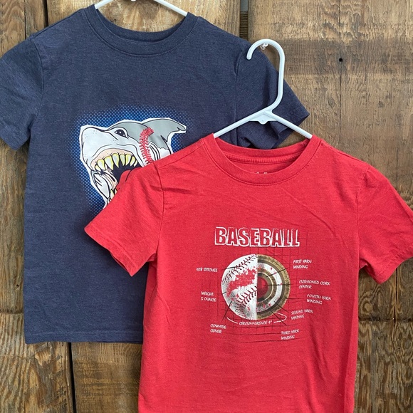 Cat & Jack Shirts & Tops Boys Cat And Jack Graphic T Shirts 8 M